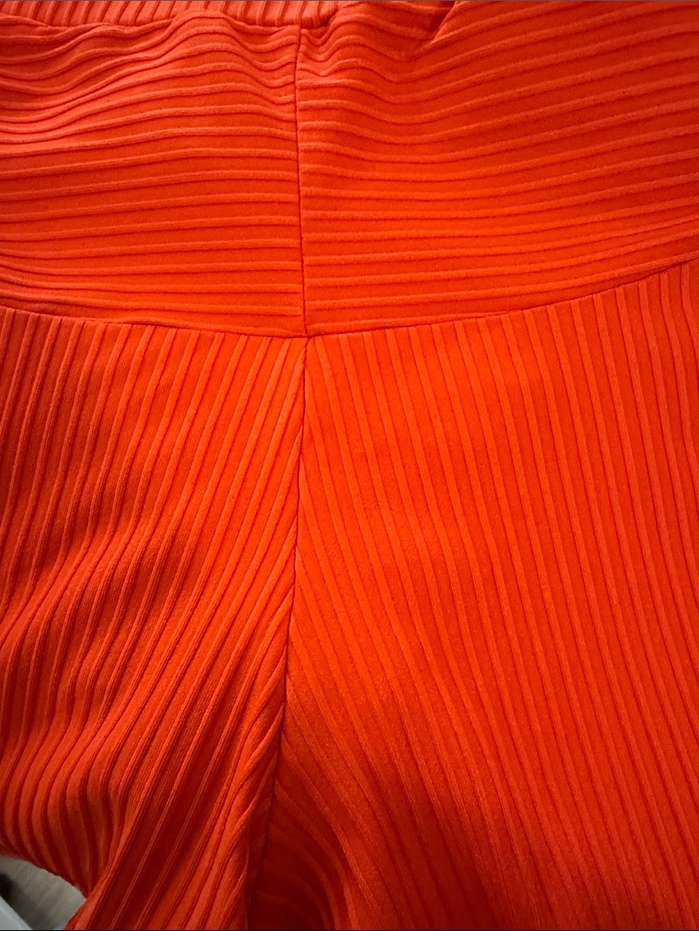 FP Movement by Free People Burnt Orange Ribbed Shorts - Picture 3 of 3